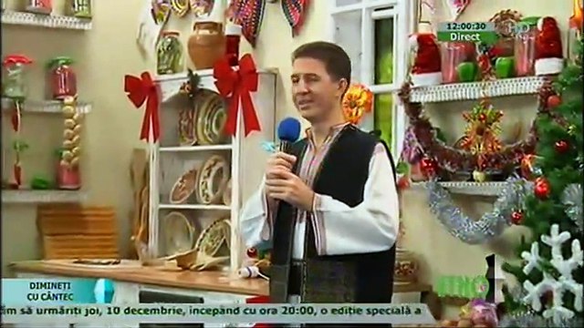 Nicusor Iordan - Cand eram la haiducie (Dimineti cu cantec - ETNO TV - 09.12.2015)