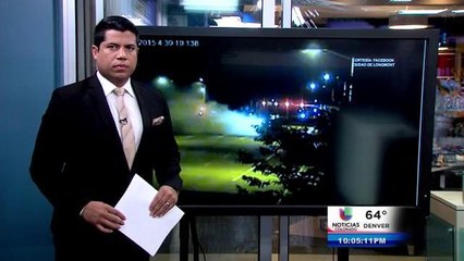 Tres lesionados en Longmont