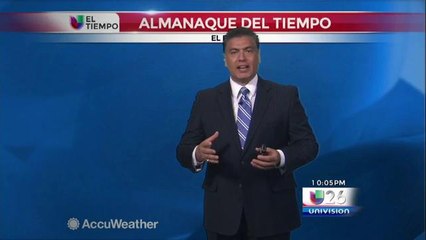 Pronóstico del Tiempo: Viernes 28 de Mayo 10pm