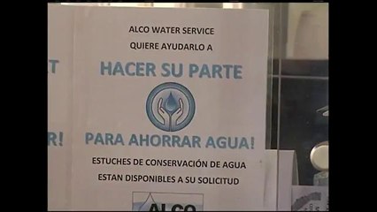 Confusión acerca recortes de agua