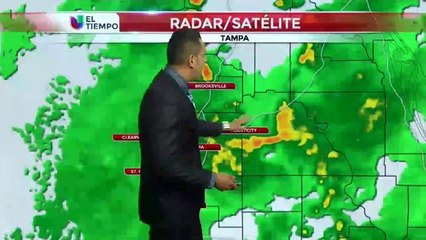 Fuertes lluvias continuan presentes en Tampa