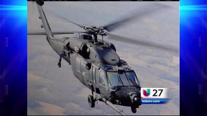 Helicopteros militares en la frontera