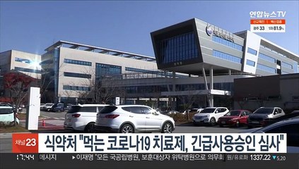 식약처 "먹는 코로나19 치료제, 긴급사용승인 심사 착수"