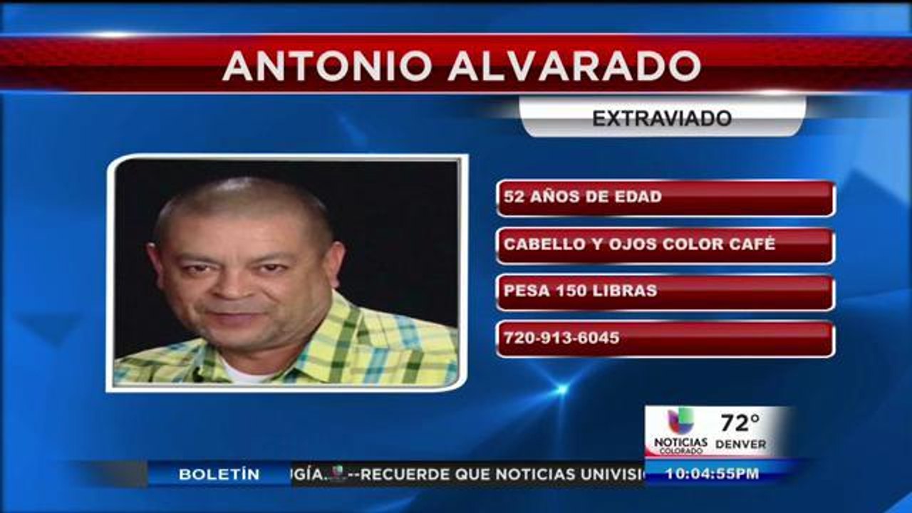 Se busca a hombre extraviado