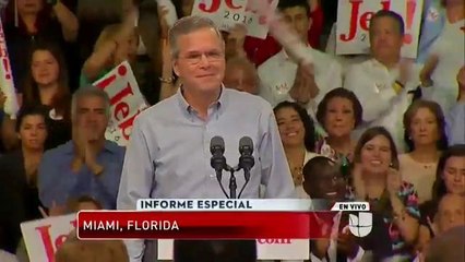 Ex gobernador Jeb Bush anuncia su pre-candidatura a la presidencia