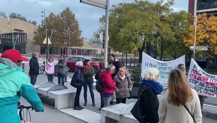 Manifestation anti pass sanitaire à Aix-en-Provence mercredi 18 novembre.