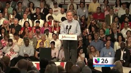 Jeb Bush anuncia su candidatura presidencial