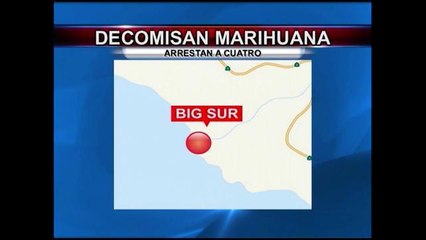 Descubren lancha con drogas en Big Sur