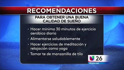 Por su Salud: Calidad del sueño