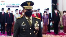 Momen Jokowi Tepuk Bahu Dudung Abdurachman Saat Sematkan Pangkat Jenderal TNI