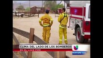 INCENDIO LAKE FIRE PROVOCA EVACUACIONES