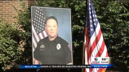 Último adiós a bombero de Denver