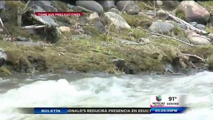 Precauciones en los ríos y arroyos