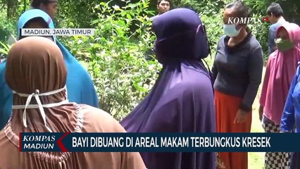 Bayi Dibuang Di Areal Makam Terbungkus Kresek