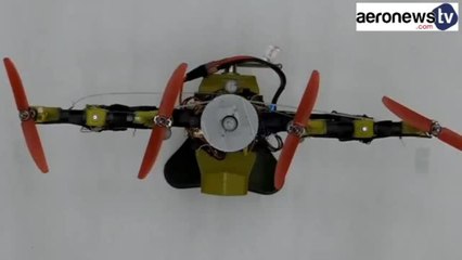 Le premier drone capable de changer de forme en vol