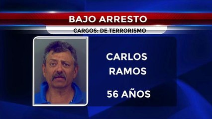 Tras las rejas, el hombre que se atrinchero en un banco.