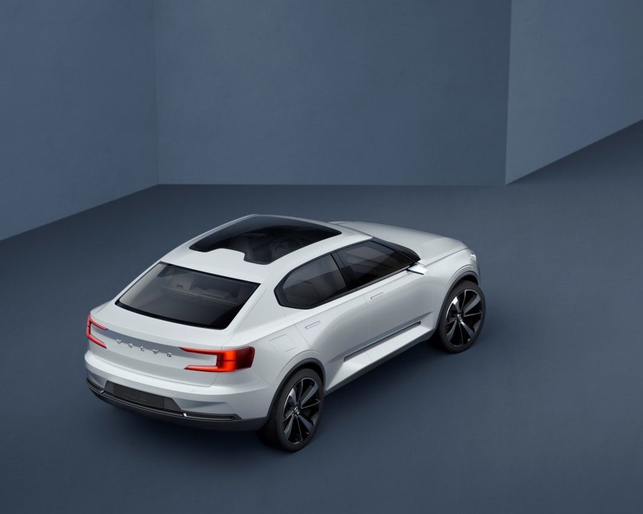 Volvo Cars Concept 40.1 (aujourd'hui XC40) et 40.2 qui préfigure de la Polestar 2