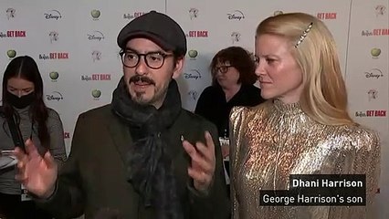 Beatles family members attend documentary premiere
