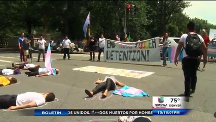 La comunidad LGBT Protesta en Washington