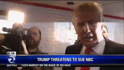 Trump Threatens to Sue NBC