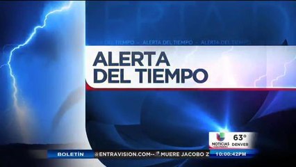 Alerta del Tiempo ante las tormentas