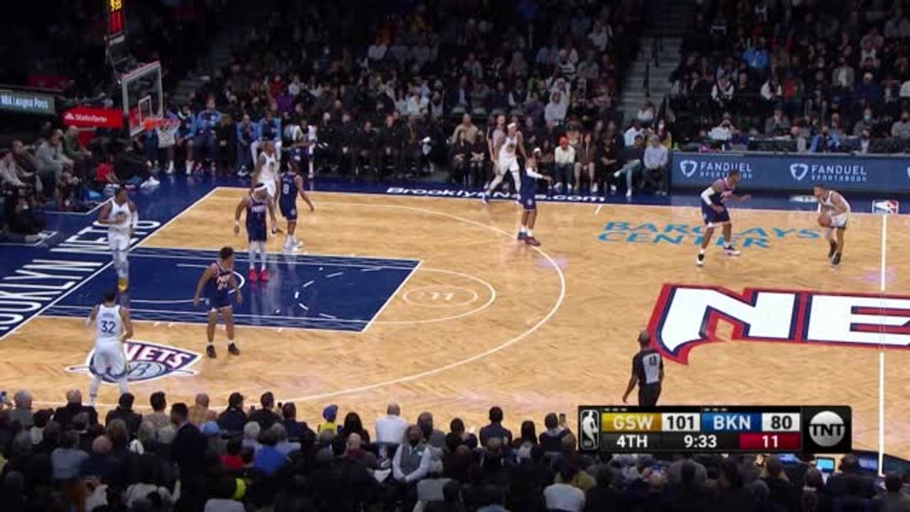 Highlights: Curry mit Logo-Treffer gegen Nets