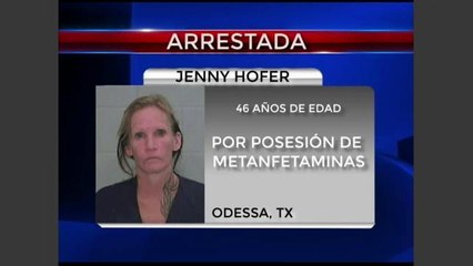 Por posesión de metanfetaminas