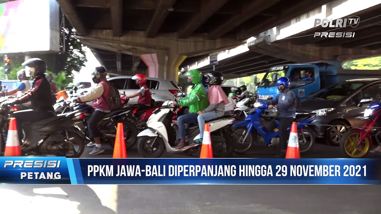 PPKM Jawa-Bali Diperpanjang Sampai 29 November 2021