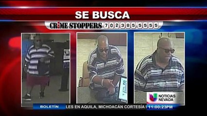 Buscan a Sospechoso de Robo a banco