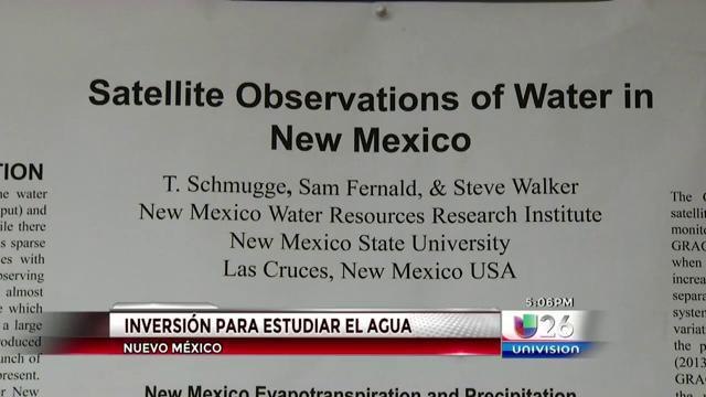Millonaria inversion para realizar estudios del agua en Nuevo México