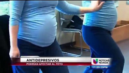 Antidepresivos podrían afectar al feto