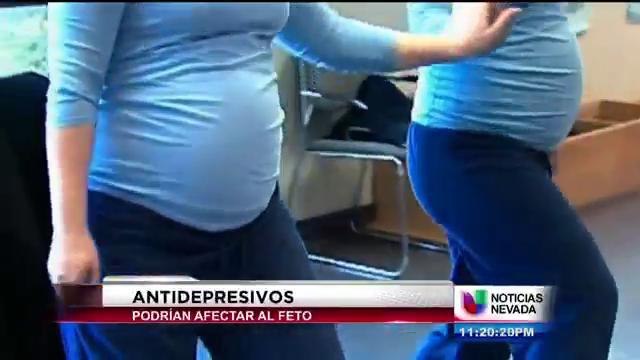 Antidepresivos podrían afectar al feto