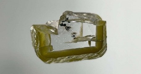 Un minéral inédit provenant du manteau terrestre découvert dans un diamant au Botswana