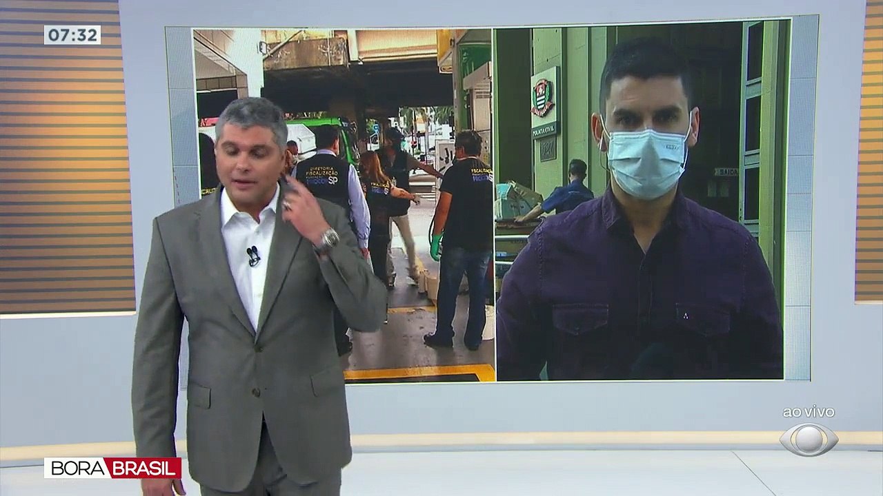 Mais um posto de combustíveis foi lacrado, em São Paulo. Fiscais do Procon constataram que a gasolina que saía das bombas tinha 63% de mistura com álcool, mais que o dobro do permitido por lei.