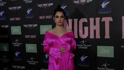 Niki Koss “Night Night” Film Screening Red Carpet Fashion