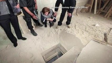 Los túneles por donde escapo "El Chapo"