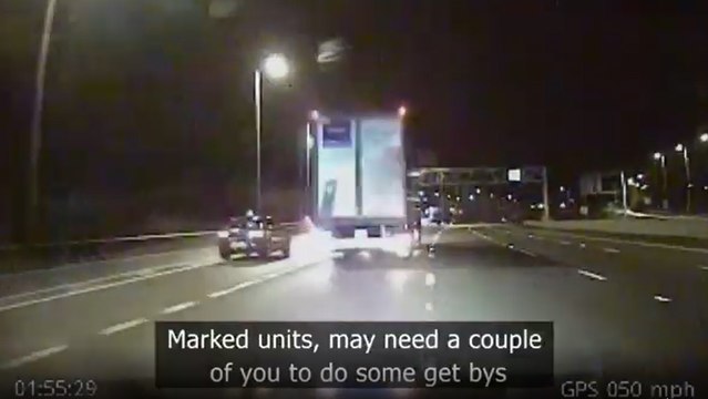 Nottinghamshire Police in 120mph pursuit