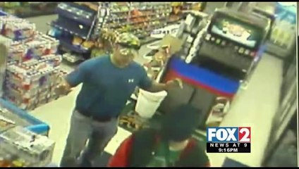 Video Shows Texas Firefighter Tackling Armed Robber