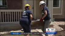 Voluntarios de Paraguay ayudan a familias de Longmont