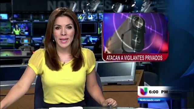 Atacan a Vigilantes/Noticias Univision Washington 6:00pm