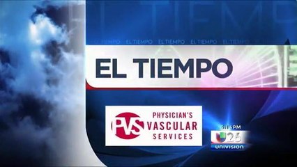 Pronóstico del Tiempo: Martes 14 de Julio 5pm