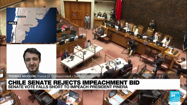 Chile's Senate declines to impeach president over business deal revealed in Pandora Papers