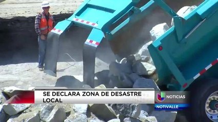 Se declara zona de desastre local