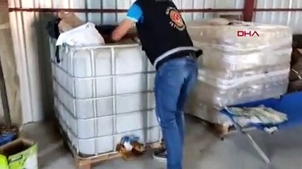 Antalya'da dev operasyon! 3 adrese etil alkol baskını