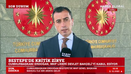 Son Dakika Cumhurbaşkanı Erdoğan ile MHP lideri Bahçeli arasında Külliye'de sürpriz görüşme