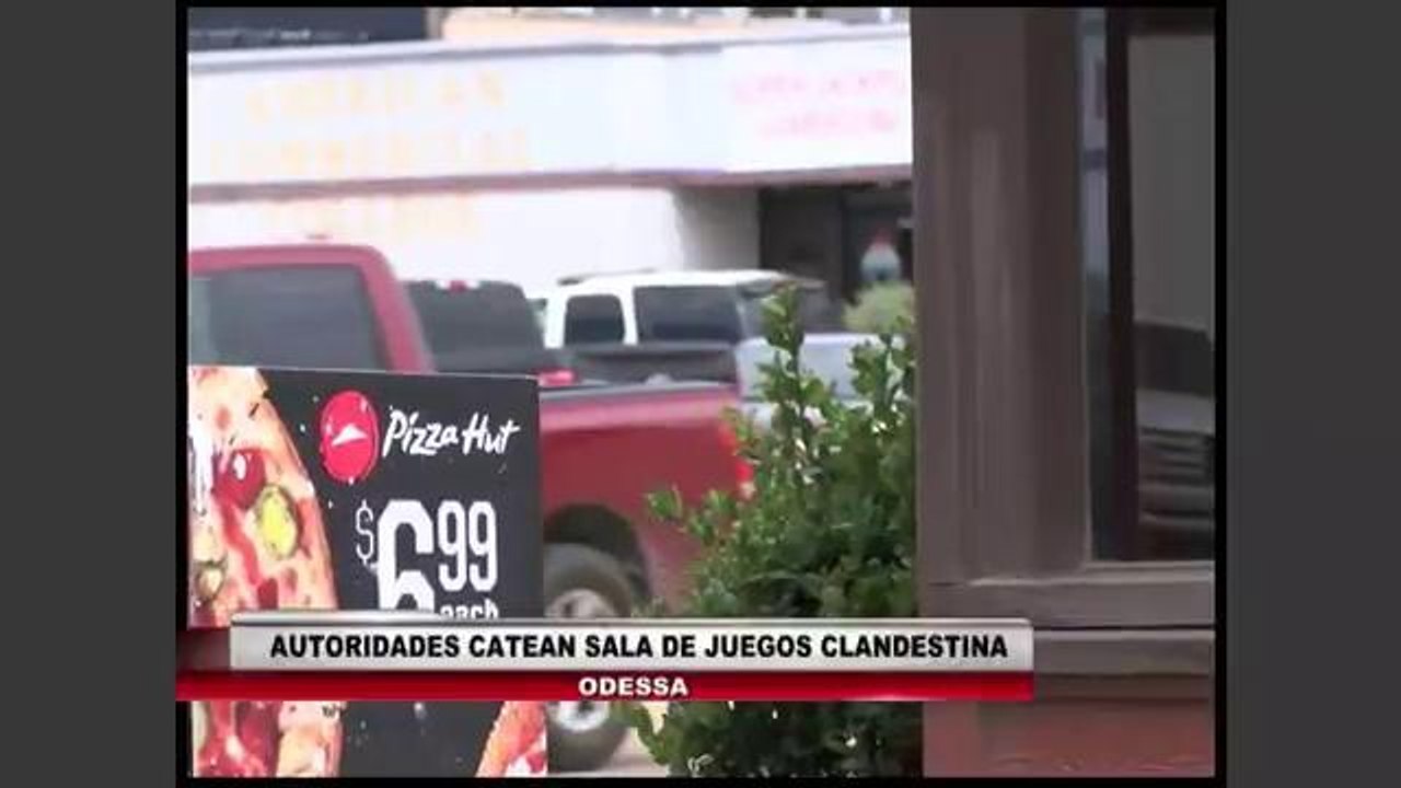 Autoridades catean sala de juegos clandestina