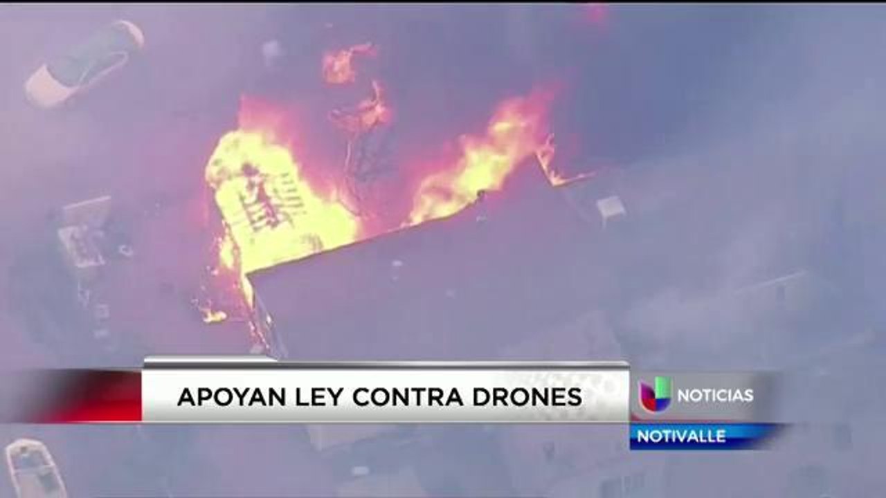 Apoyo a ley contra drones