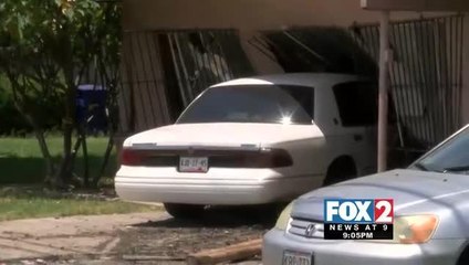 Car Crashes into McAllen Home