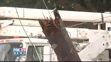 18 Wheeler Causes Power Outage