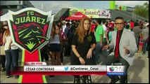Entrevista con Alejandra de la Vega previo al debut del FC Juárez‎
